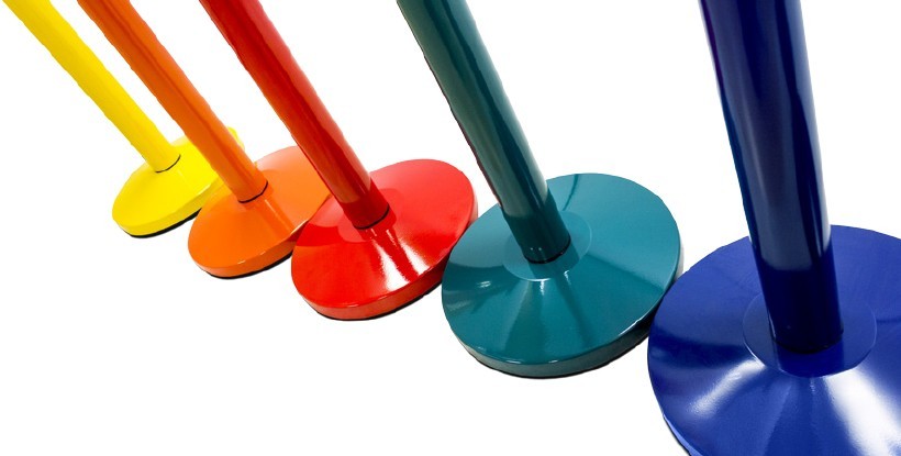 Postes separadores delimitantes