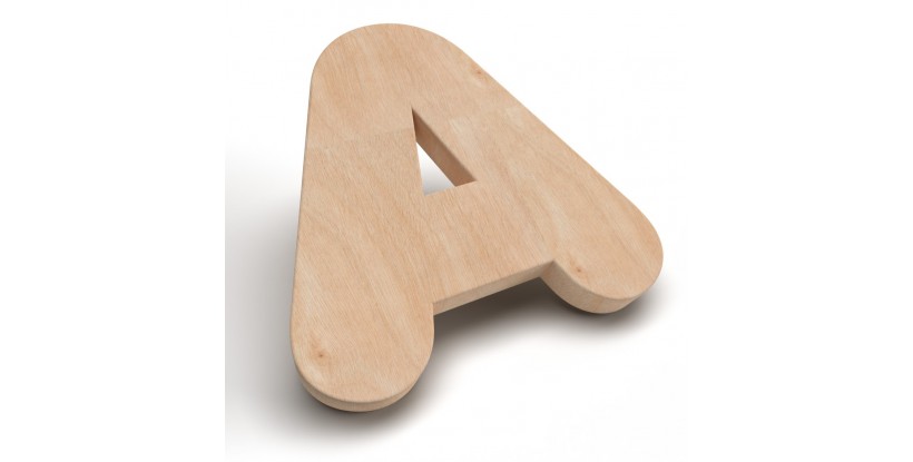 Holzbuchstaben