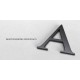 Aluminium-Buchstaben