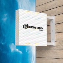 Dickes Banner ohne Licht