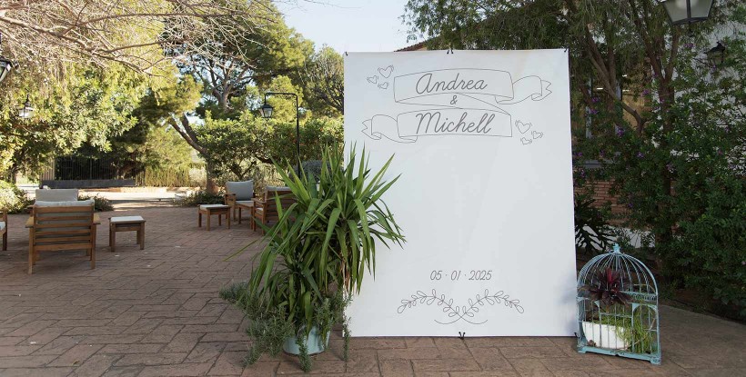 Photocall económico para eventos