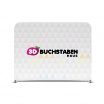 Fotowand rohrförmig