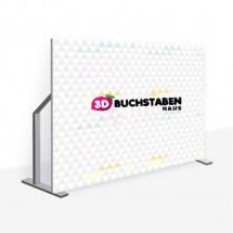 Individuelle Fotowand für den Außenbereich