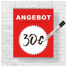 Angebot Poster