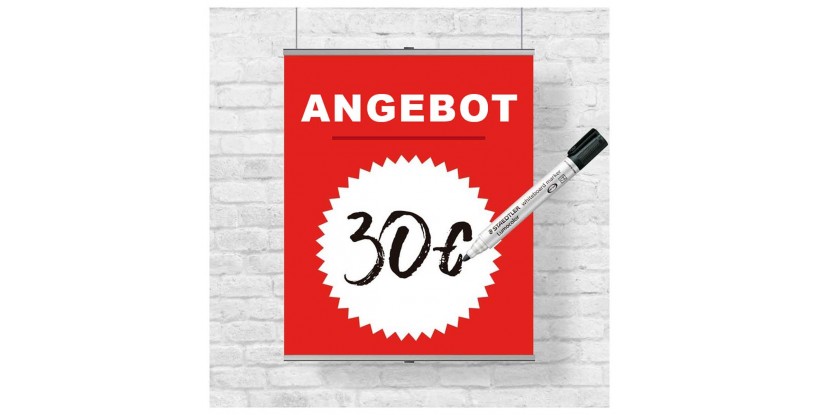 Banderola colgante de oferta Banderola colgante de oferta