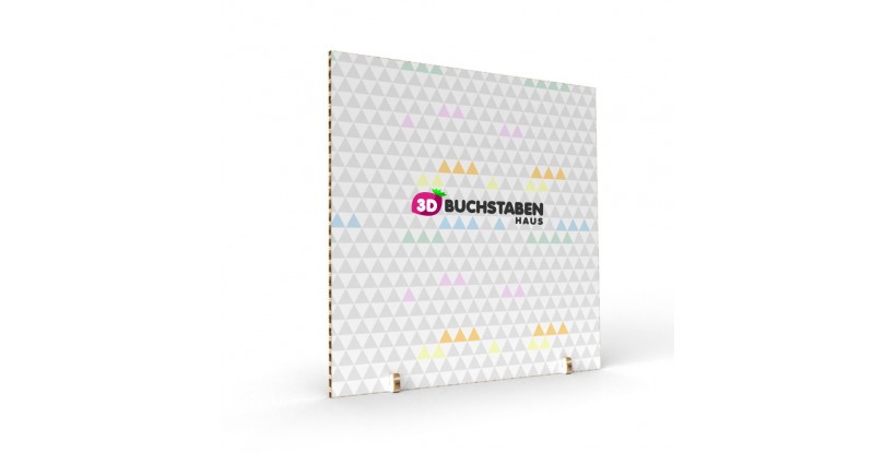 Fotowand aus Karton