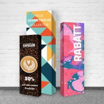 Werbeblenden für Alarmbögen (aus Karton)