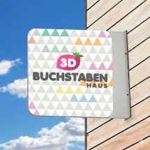 Leuchtreklame ohne Licht