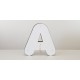 3D Profilbuchstaben Aluminium perforiert