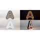 3D Profilbuchstaben Aluminium perforiert