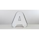 3D-Buchstaben Schwarz & Weiß