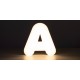 Acryl-Plexiglas-Buchstaben mit Licht