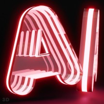 Infinity Mirror LED Buchstaben