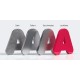 Aluminium-Buchstaben