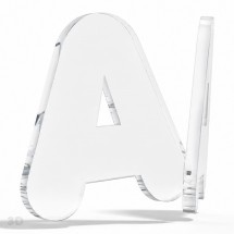 Plexiglas Buchstaben - Acrylbuchstaben (Methacrylat)