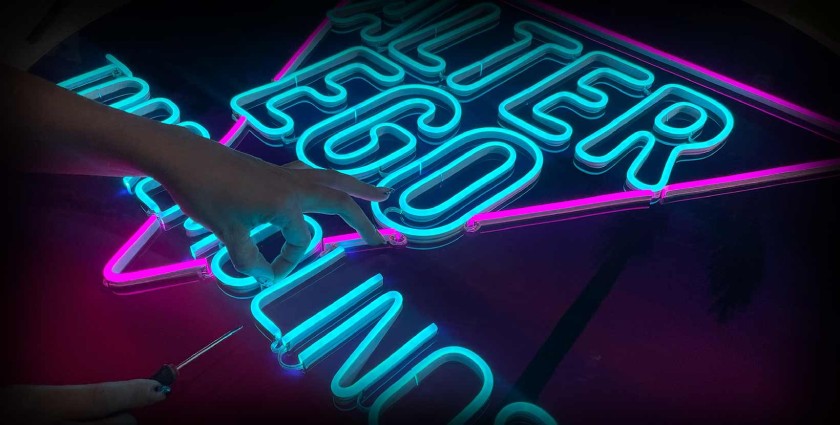 Personalisierte Neonlichter