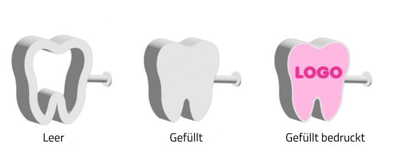 Opciones de diseño cartel clinica dental
